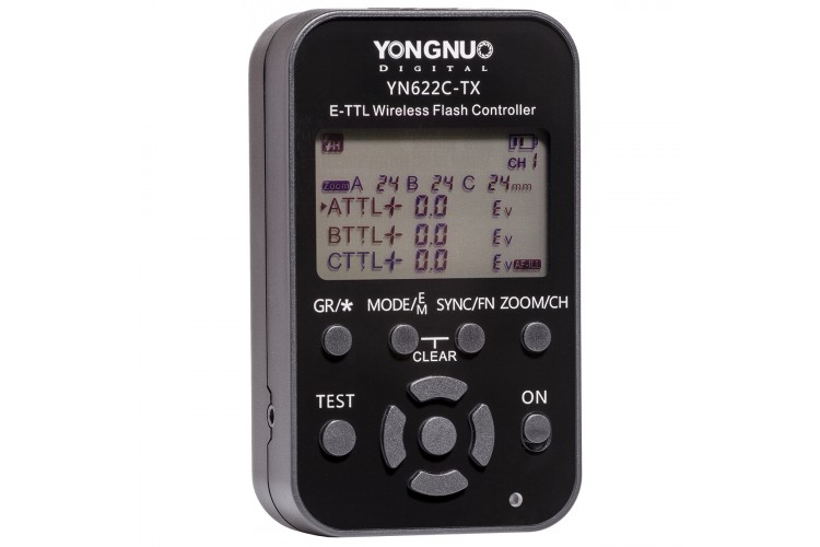 Безжичен контролер YN622C-TX за Canon ETTL