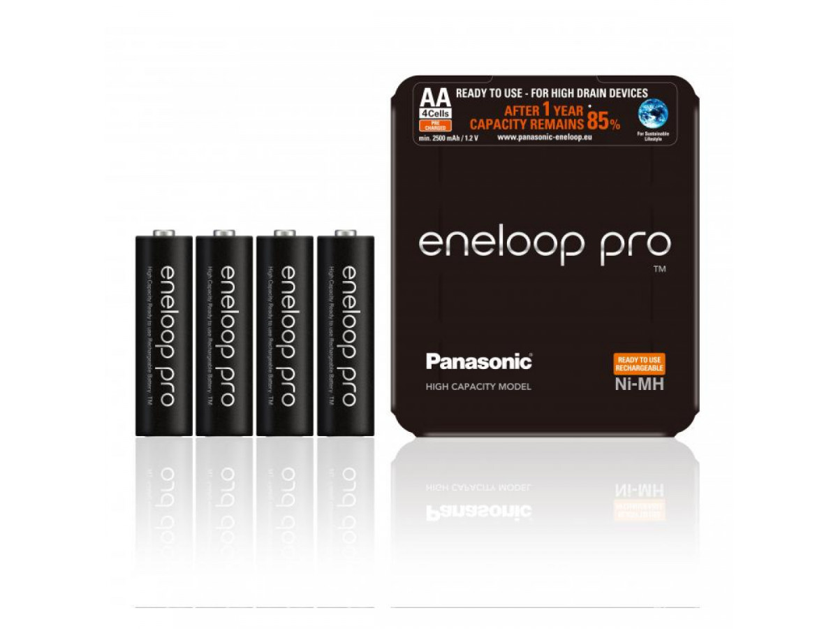 Panasonic eneloop pro AA Rechargeable NiMH Batteries