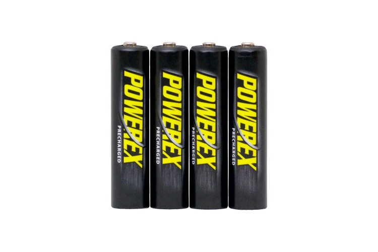 NiMH rechargeable battery Powerex Precharged AAA 1000 mAh