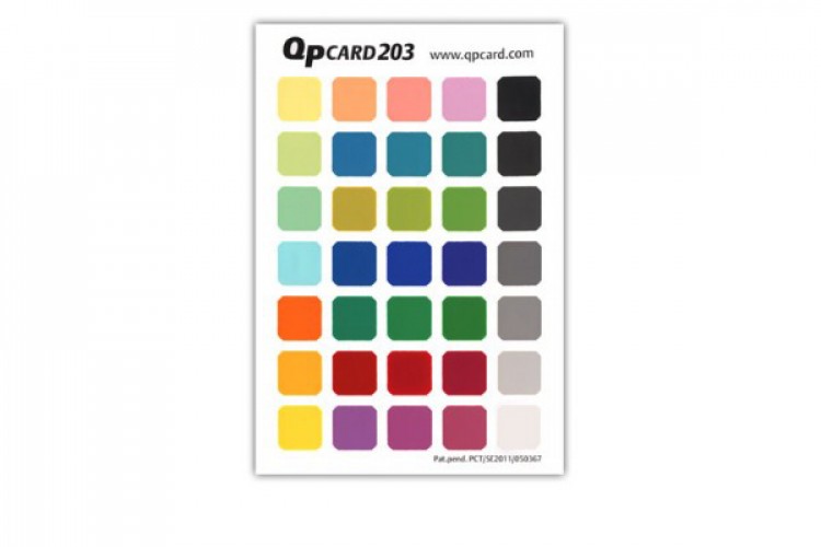 Цветна таблица QPcard 203